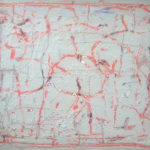 013 Close Encounters, rsjbarker, June 2022, Acrylic on Canvas, 22 x 27cm